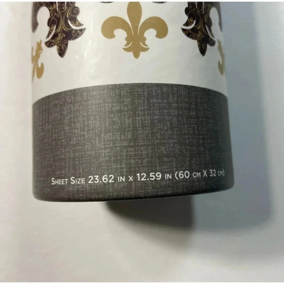 Designer Wall Accents - Gold Foil Fleur-de-lis - High Quality Wall Art - BNIB ⚜️ - Picture 4 of 7